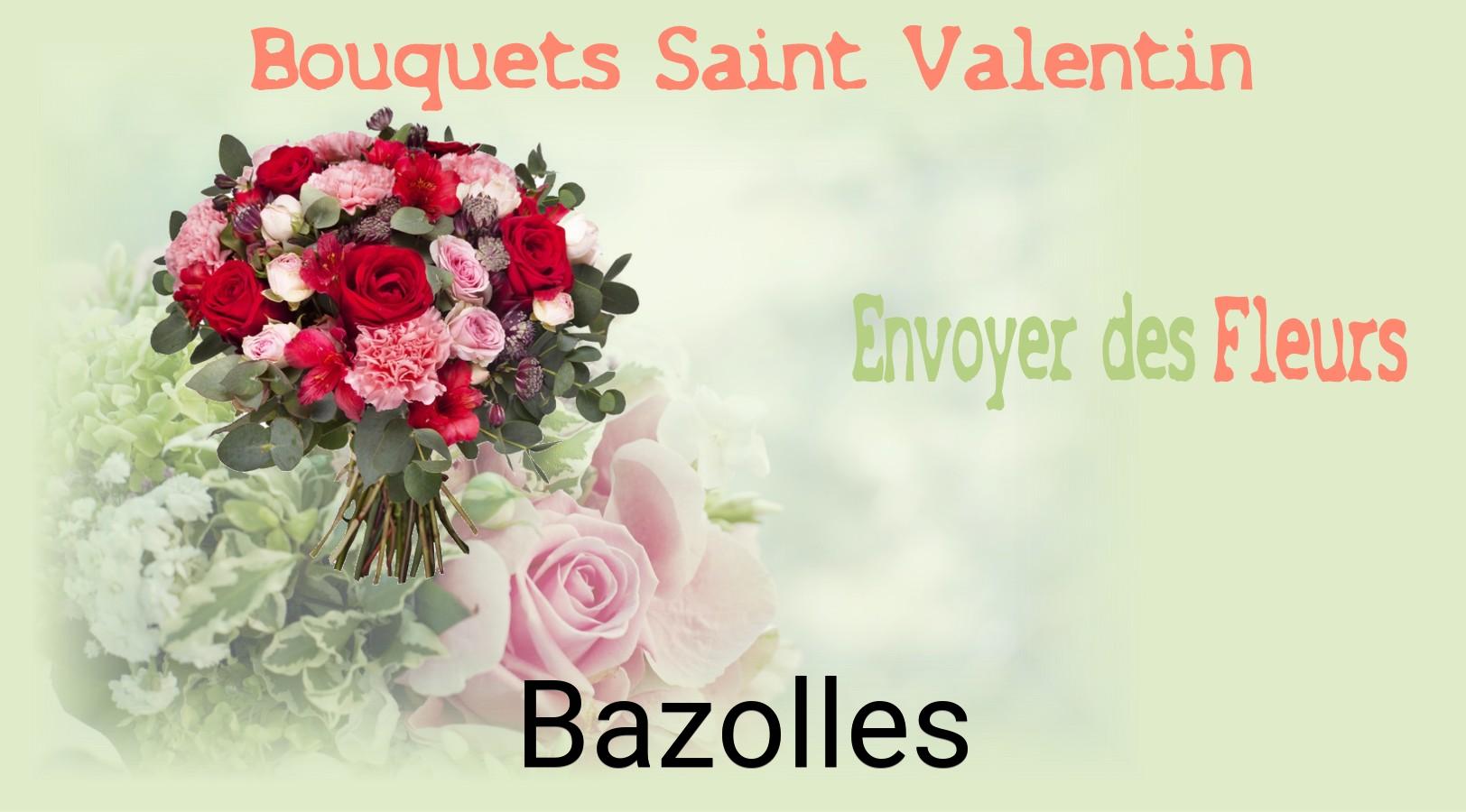 Roses de Saint-Valentin livrées à Bazolles
